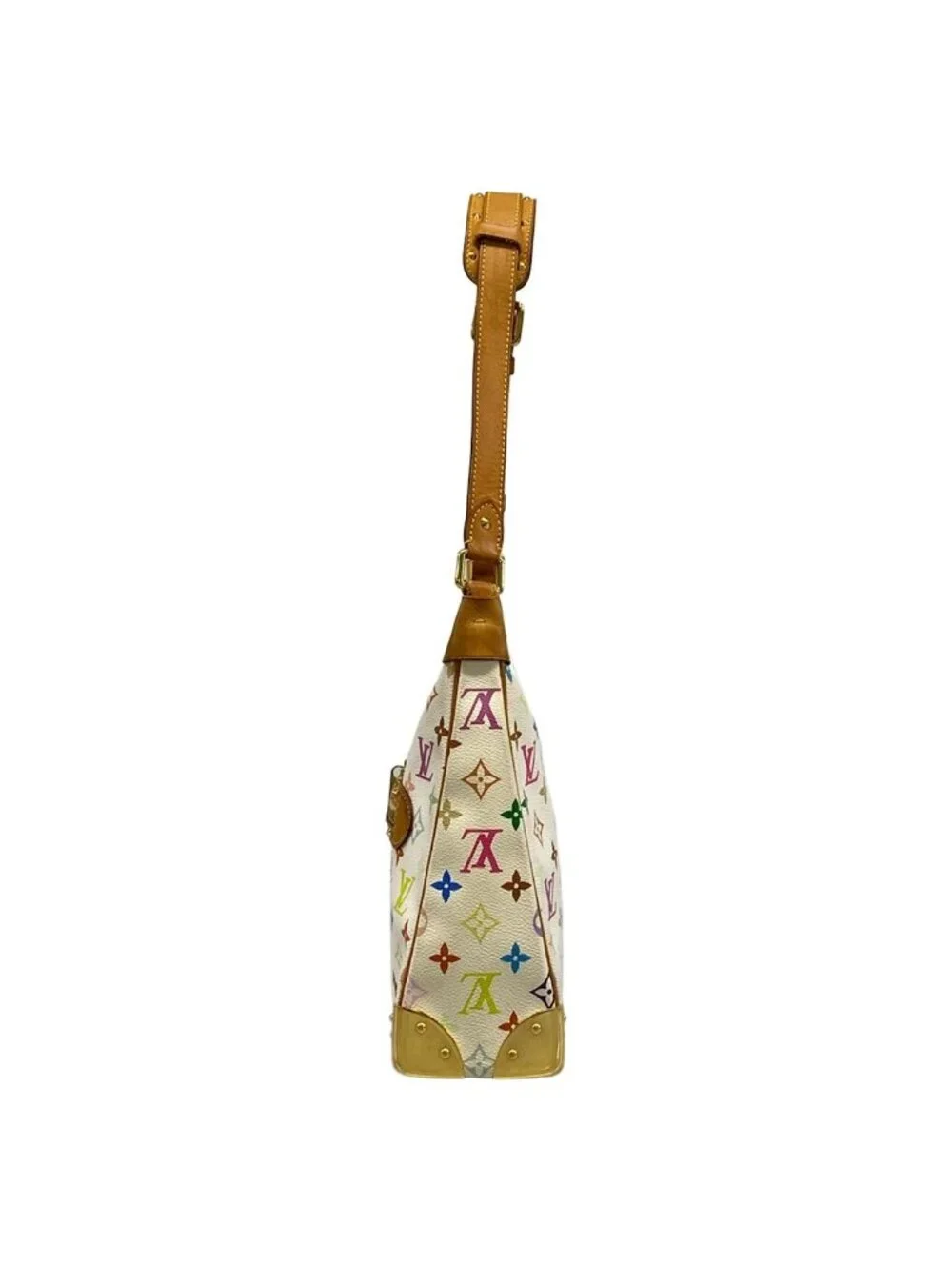 Louis Vuitton Shoulder Bag Monogram Multicolor Boulogne Blanc